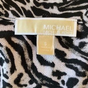 Michael Kors Zebra Tunic blouse
